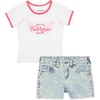 White-blue Wash