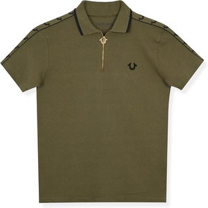 True Religion Boys Short Sleeve Polo Shirt for Kids(Kalamata Green)