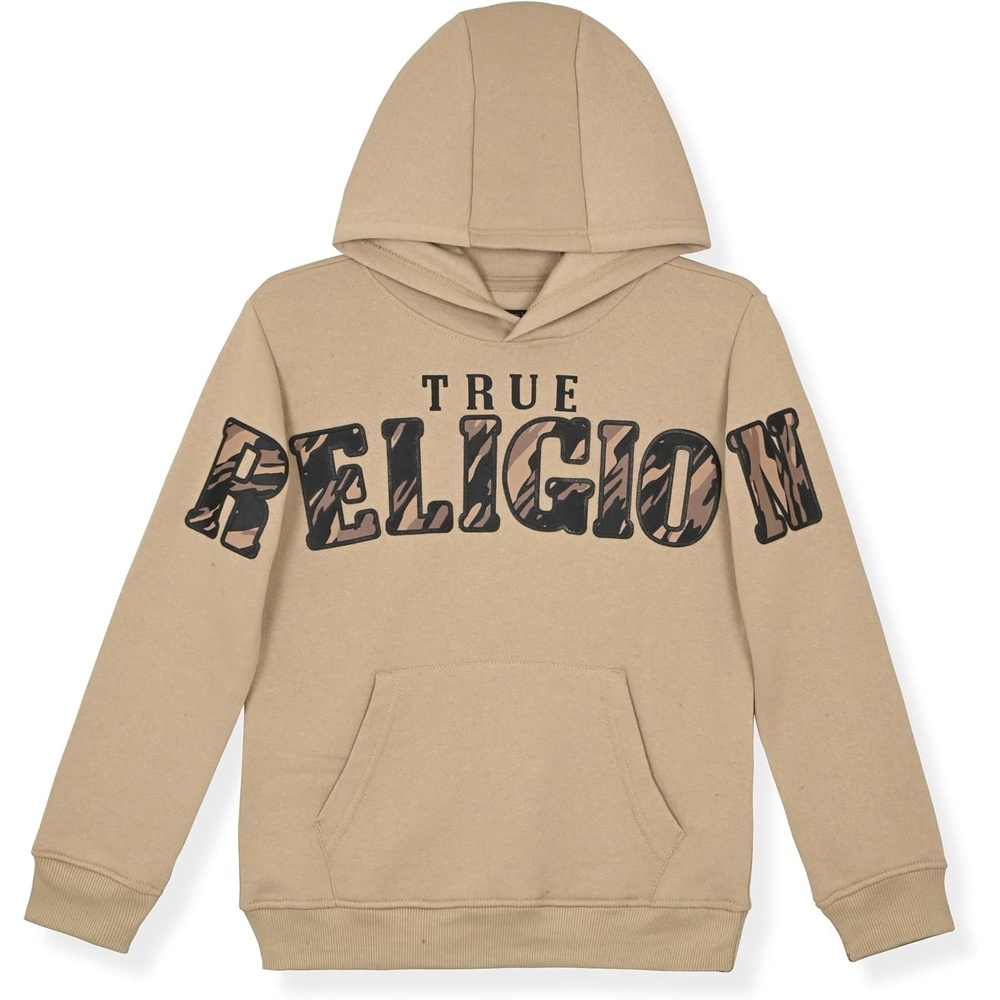 image:imageTrue Religion Boys Fleece Hoodies  Premium Zip Front amp Pullover Sweatshirts Stylish Design amp ComfortTravertine Camo