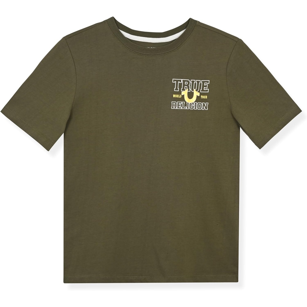 image:imageTrue Religion Boys Tee Shirts Short Sleeve Cotton TShirt for Boys Graphic TeesKalamata Gold