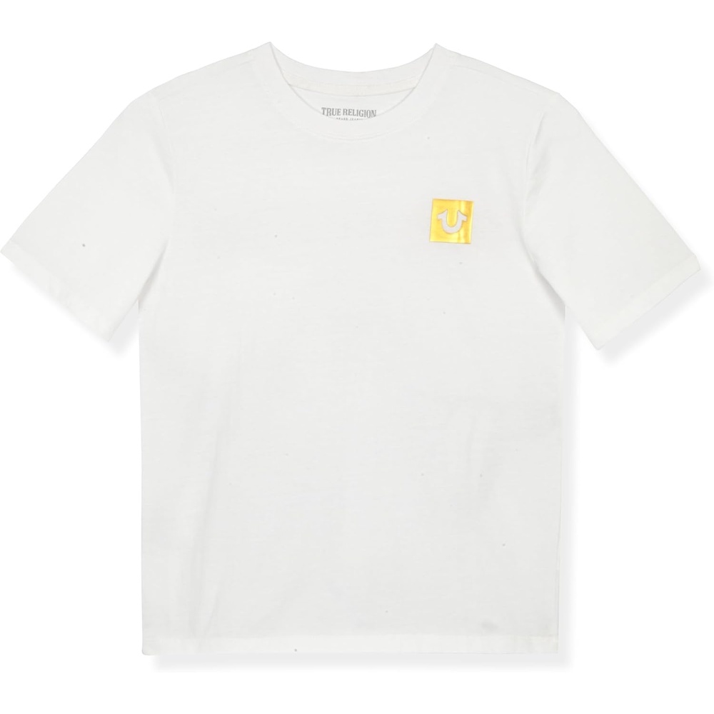 image:imageTrue Religion Boys Tee Shirts Short Sleeve Cotton TShirt for Boys Graphic TeesWhite Buddha
