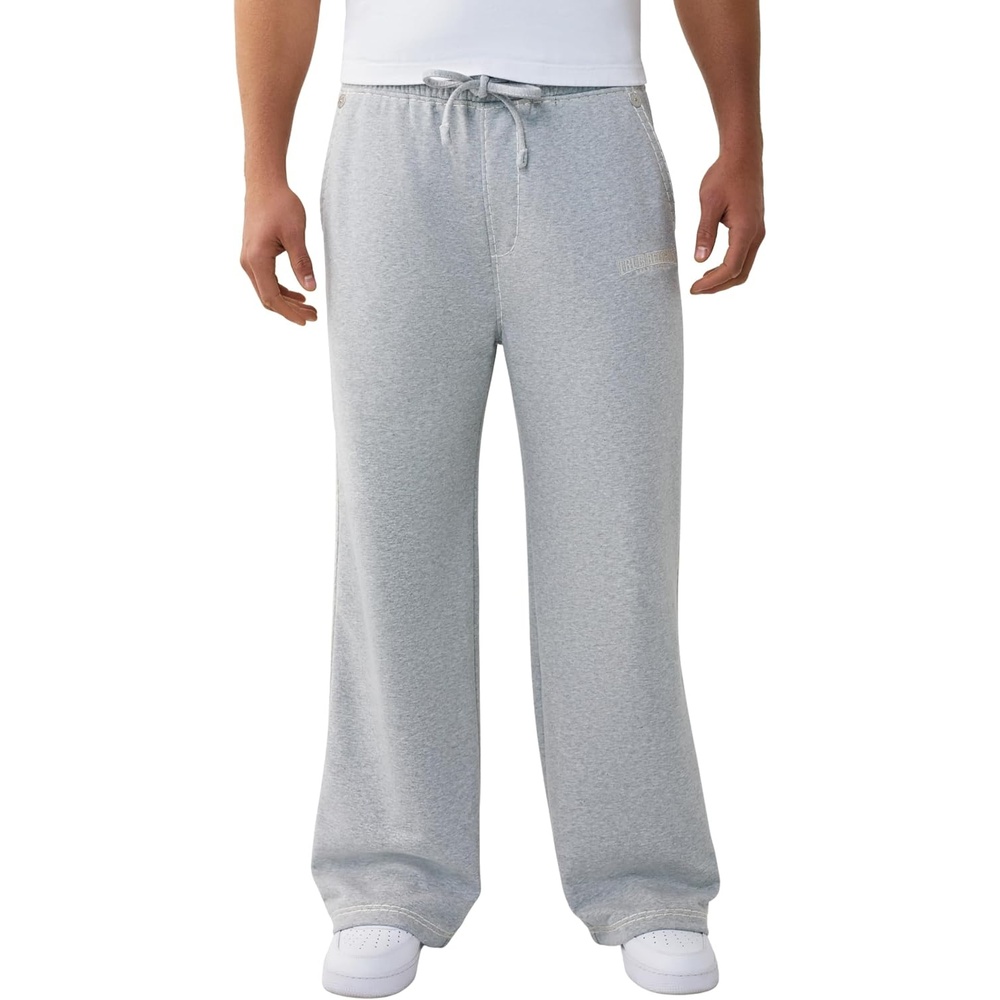 image:imageTrue Religion Mens Baggy Super T SweatpantHeather Grey