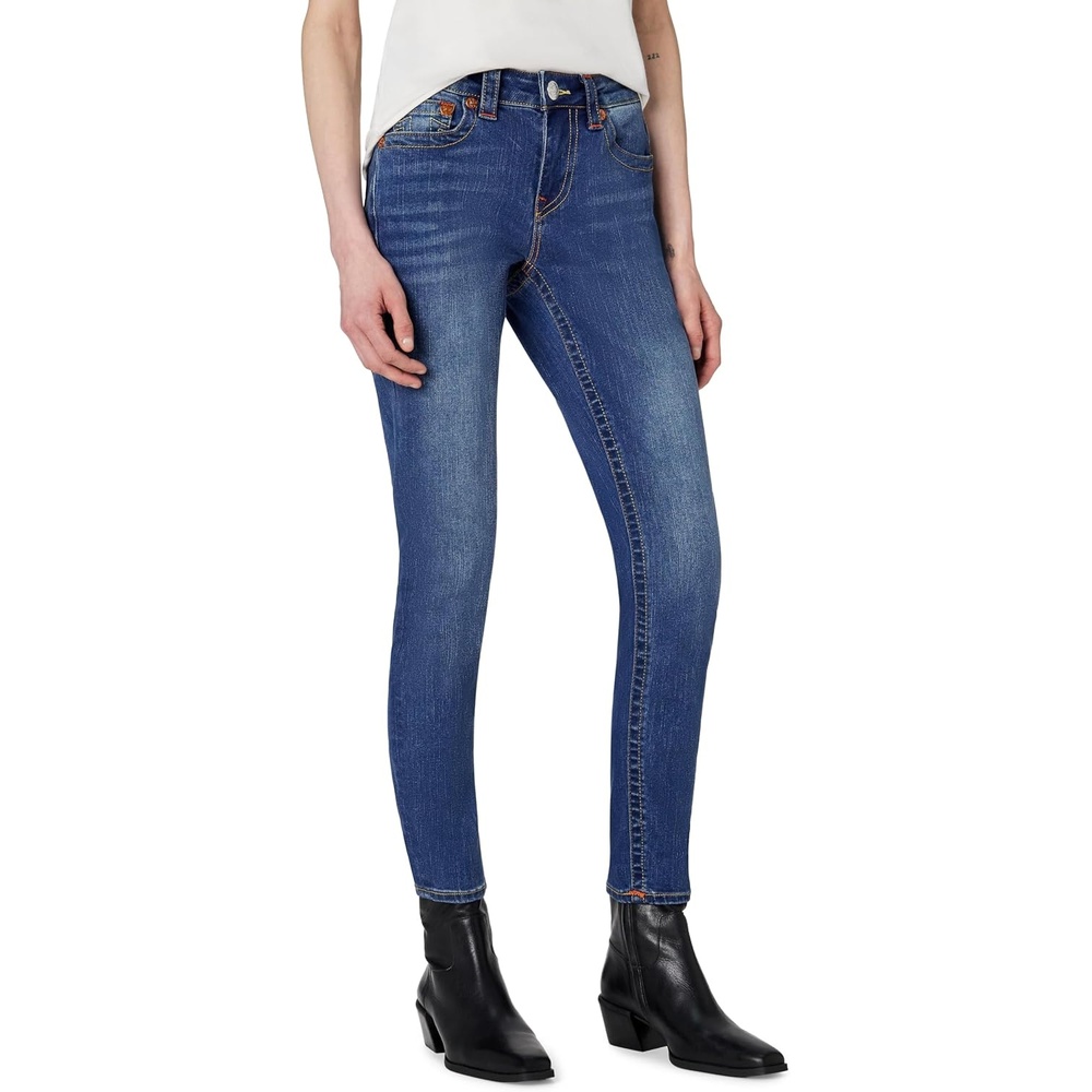 image:imageTrue Religion Womens Halle Mid Rise Super Skinny Jeans for Women  Womens Jeans Skinny Fit Comfortable amp TrendyDreamcatcher