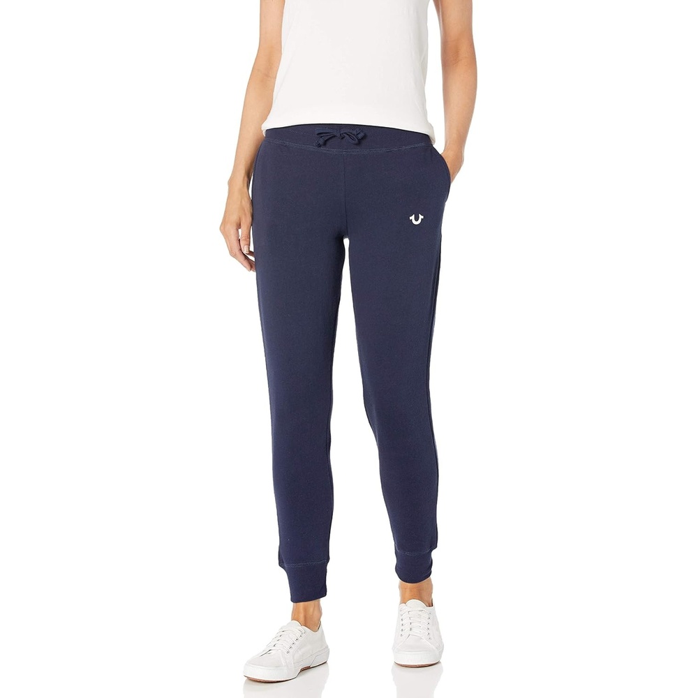 image:imageTrue Religion Womens High Waisted Slim Fit Jogger Sweapant