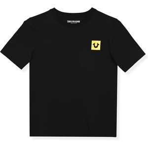 True Religion Boys Tee Shirts Short Sleeve Cotton T-Shirt for Boys Graphic Tees(Black Buddha)