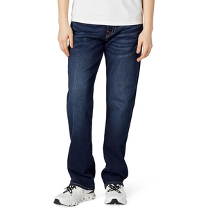 True Religion Men’s Ricky Single Needle Straight Leg Jean(Dark Wash Muddy Waters)