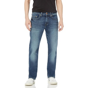 True Religion Men’s Ricky Single Needle Straight Leg Jean(Mason Dark)