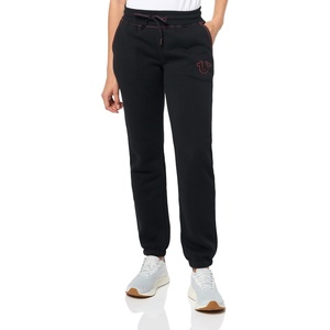 True Religion Women’s Big T Midrise Knit Jogger(Jet Black)