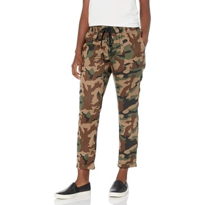 True Religion Womens Camo Rolled Slim Fit Jogger Sweatpant