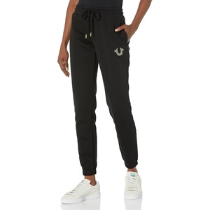 True Religion Women’s Classic Logo Midrise Jogger