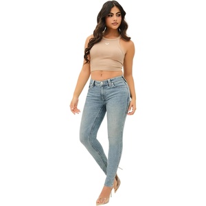 True Religion Women’s Halle Mid Rise Super Skinny Jean | Womens Jeans, Skinny Jeans for Women, Stretch Denim(Peak Spot)