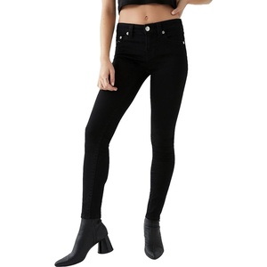 True Religion Womens Jennie Curvy Skinny Double Raised Stitched JeanJeans