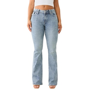 True Religion Women’s Joey Mid Rise Flare Jean | Women’s Jeans, Flare Jeans for Women, Comfortable & Trendy(Peak Spot)