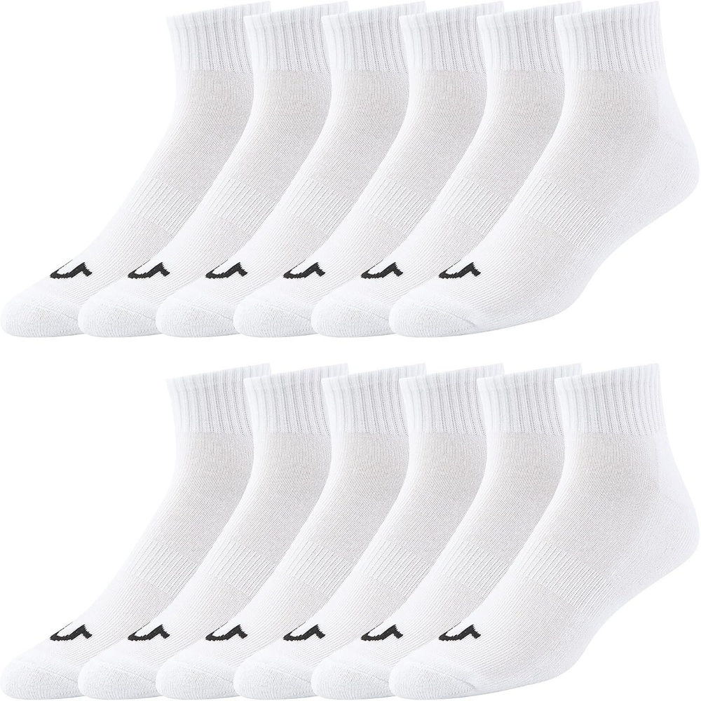image:imageTrue Religion Mens Ankle Socks for Men 6 amp 12 Pairs Soft Athletic Socks12 Pairs White