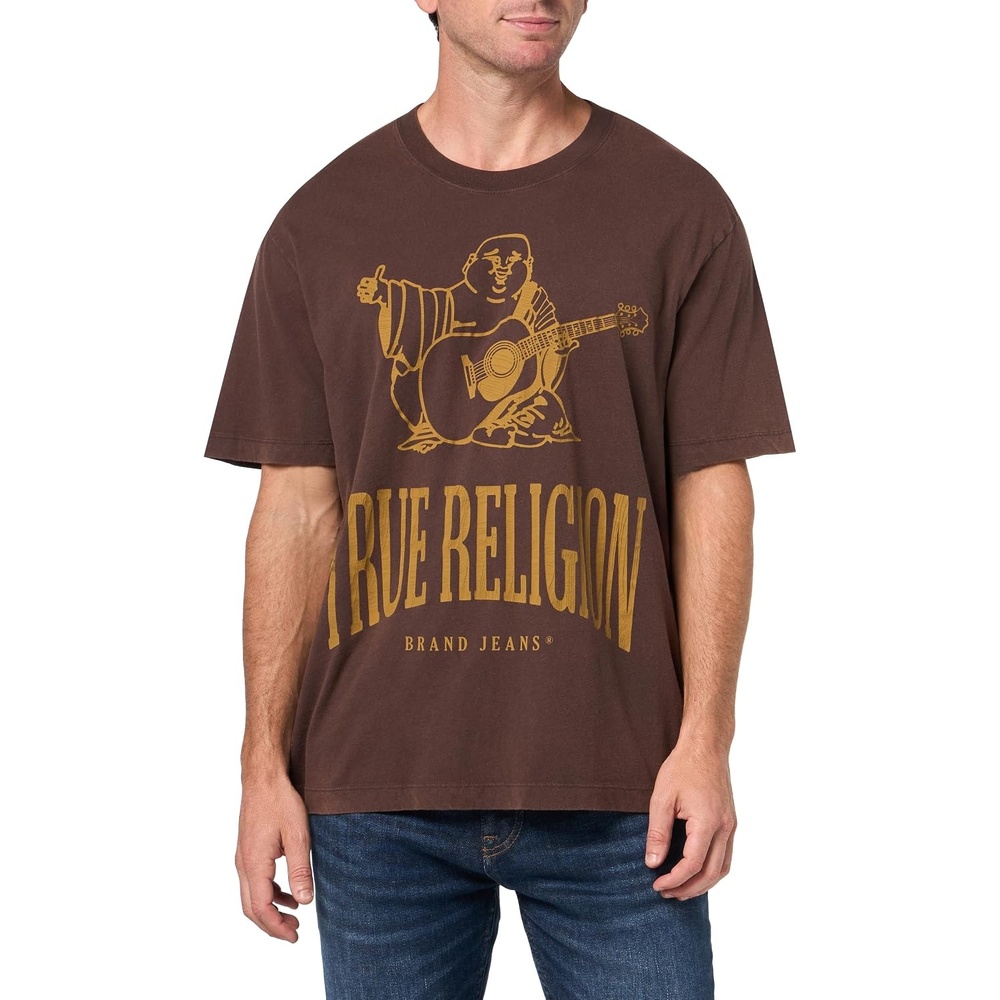image:imageTrue Religion Mens Crackle Vintage TeeJava