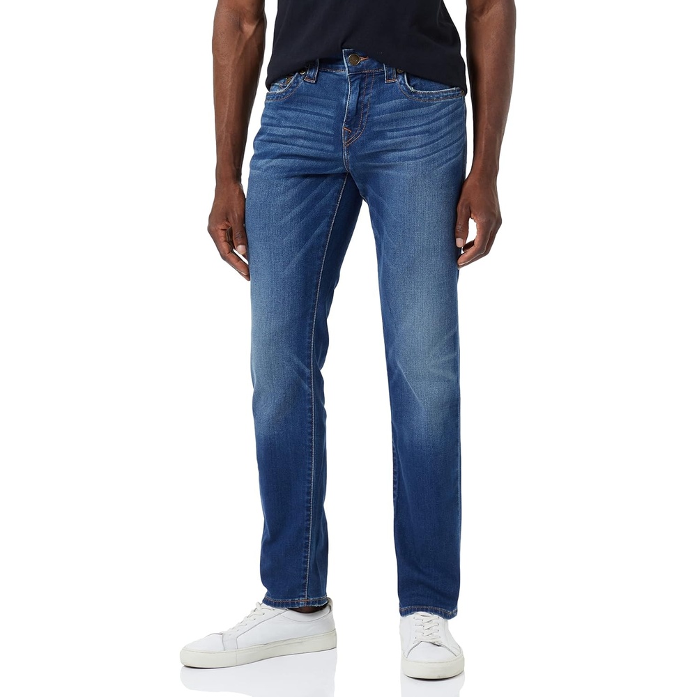 image:imageTrue Religion Mens Geno Slim Fit JeanIndigo Lake