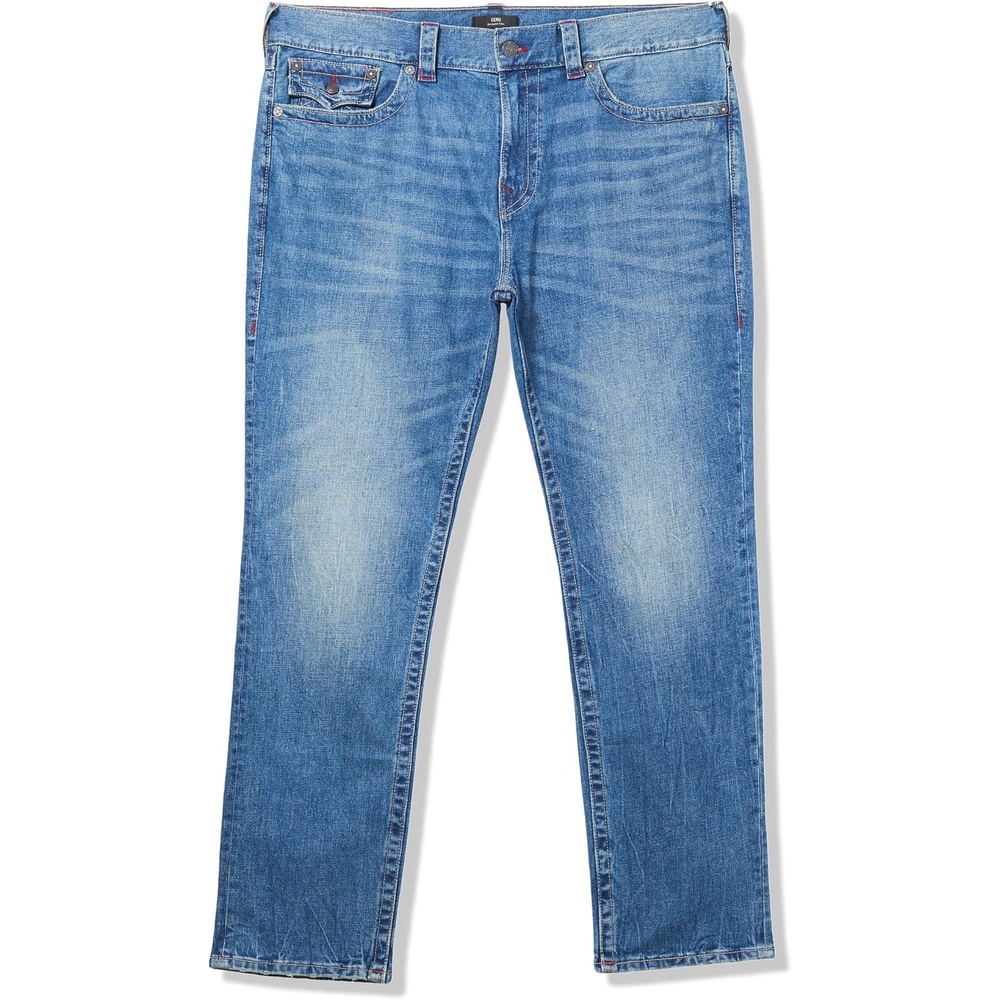 image:imageTrue Religion Mens Geno Sn Flap 12Bloomfeild St Medium Wash