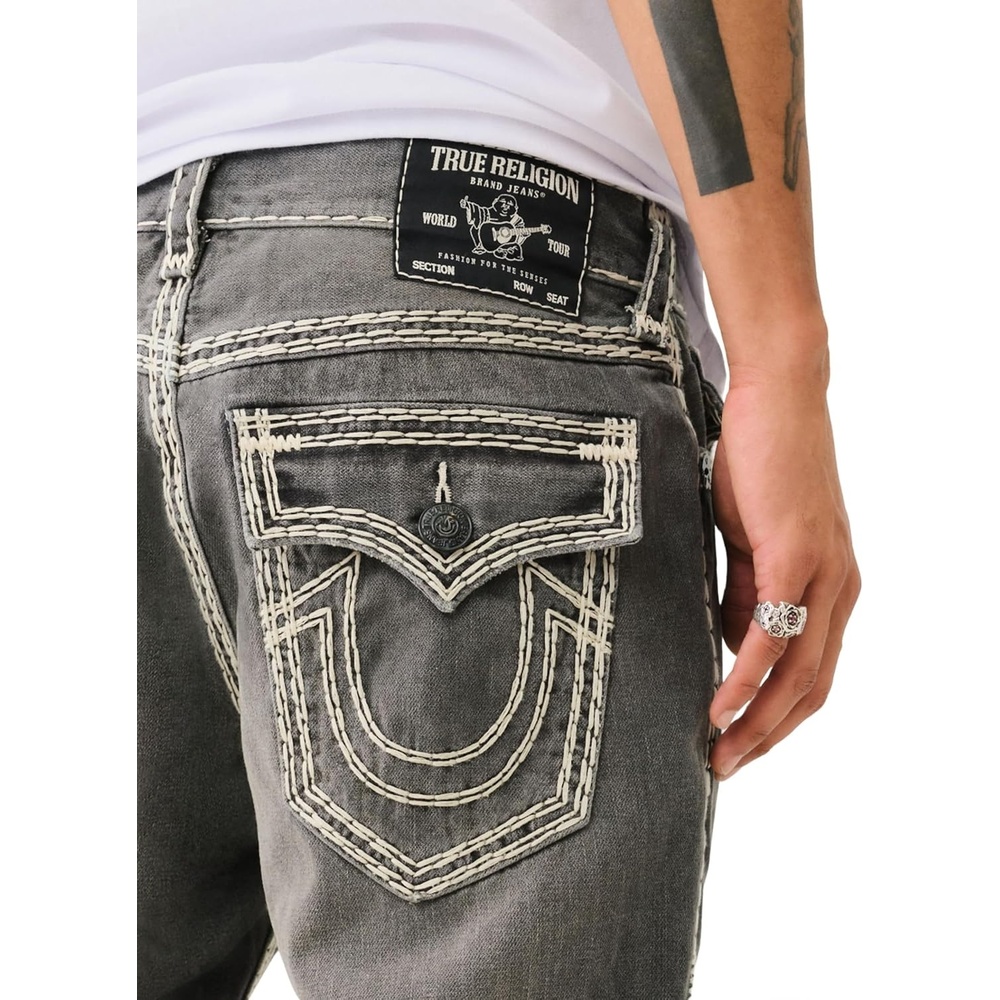 image:imageTrue Religion Mens Rocco Super Qt Flap 12Eldert Lane Grey