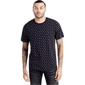 True Religion Mens All Over Monogram Tee T Shirt