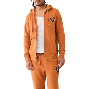 True Religion Men’s Big T Cross Stitch Zip Up