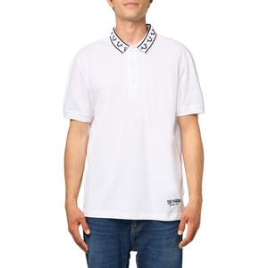 True Religion Men’s Relaxed Polo(Optic White)