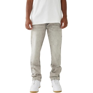 True Religion Men’s Ricky Super T Nf Rope Hs(Gallatin Grey Wash)
