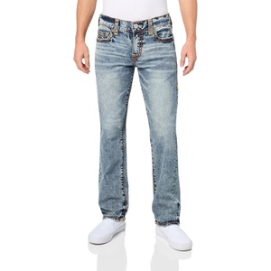 True Religion Men’s Ricky Super T Nf Rope Hs(Mykonos Medium Wash)