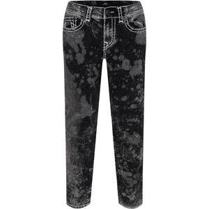 True Religion Men’s Rocco No Flap Super T(Roaring Black W/ Destroy Wash)