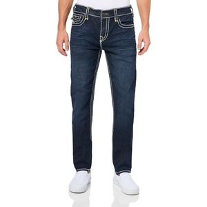 True Religion Men’s Rocco Super T Flap 1/2″(Columbia Dark Wash)