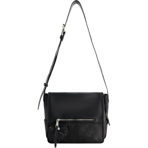 True Religion Messenger Bag | Women’s Leather Crossbody Purse with Adjustable Shoulder Strap