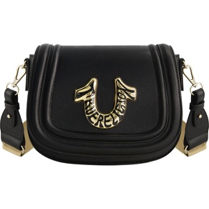 True Religion Tote Bag, Women’s Mini Handbag with Adjustable Shoulder Strap(Black)