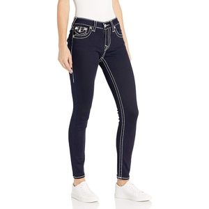 True Religion Women’s Jennie Curvy Skinny Jean(Sample Body Rinse)