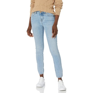 True Religion Women’s Jennie Mid Rise Curvy Fit Skinny Ankle Jean – Skinny Jeans for Women, Comfortable & Trendy(Scenic Route)