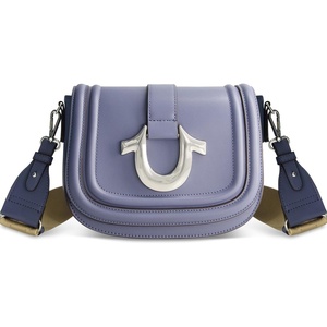 True Religion Women’s True Religion Shoulder Bag, Women’s Faux Leather Crossbody Purse With Adjustable Shoulder Strap(Blue)