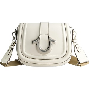 True Religion Women’s True Religion Shoulder Bag, Women’s Faux Leather Crossbody Purse With Adjustable Shoulder Strap(White)