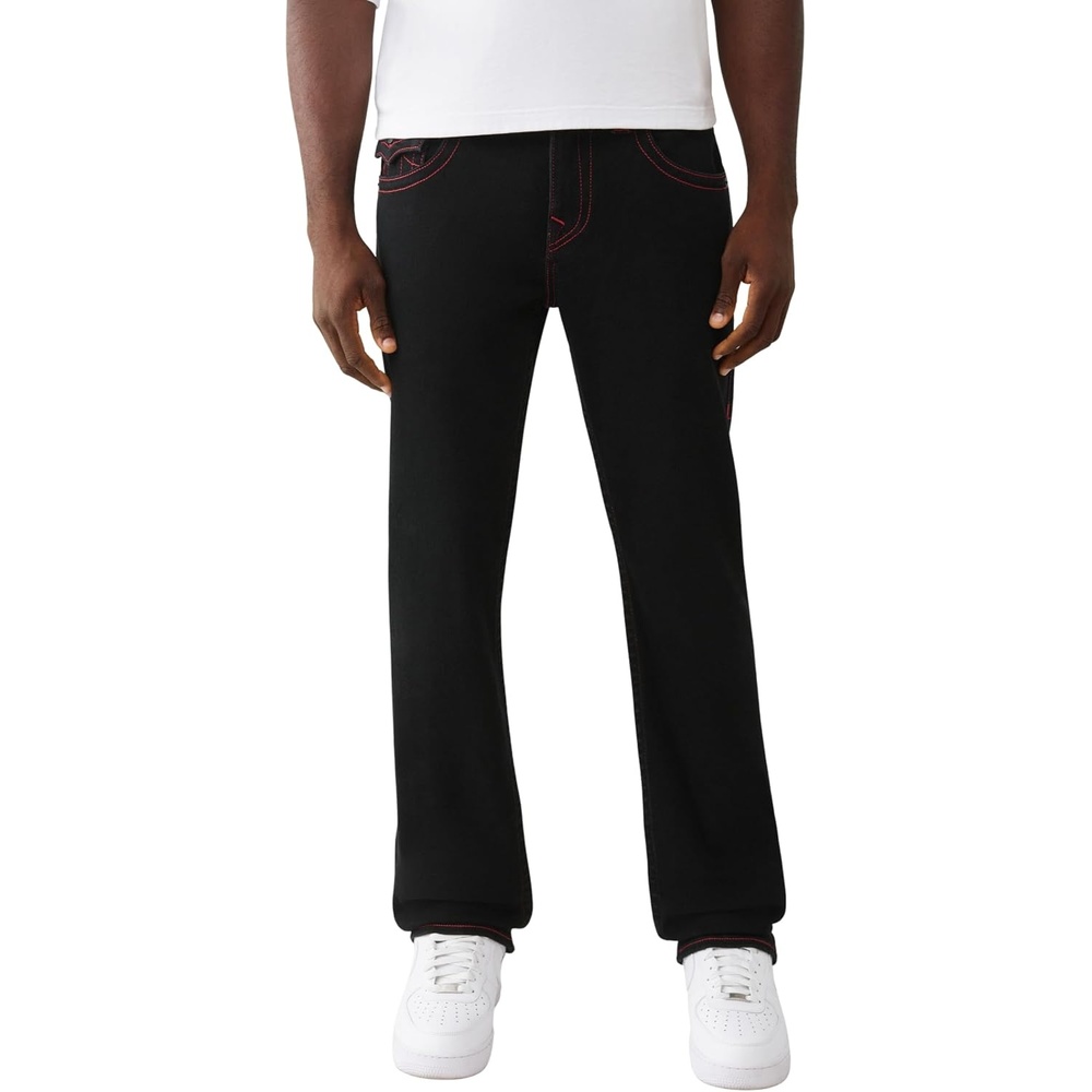 image:imageTrue Religion Mens Ricky Sn Flap 34in2sb Black Rinse