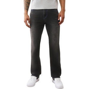 True Religion Men’s Ricky Big T Nf 34in(Hype Vibe Black Wash)