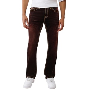 True Religion Men’s Velvet Ricky Super T Flap 34in(Velvet Brown Wash)