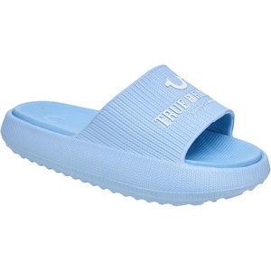 True Religion The Women’s Meg Pool Side Slides(Light Blue)