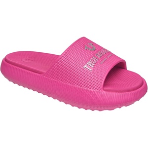 True Religion The Women’s Meg Pool Side Slides(Pink)