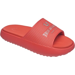True Religion The Women’s Meg Pool Side Slides(Red)